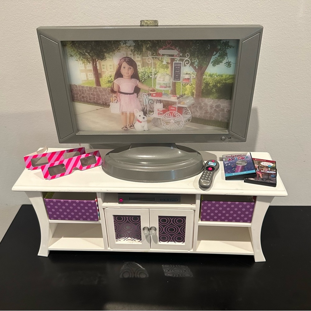 American Girl Entertainment Set